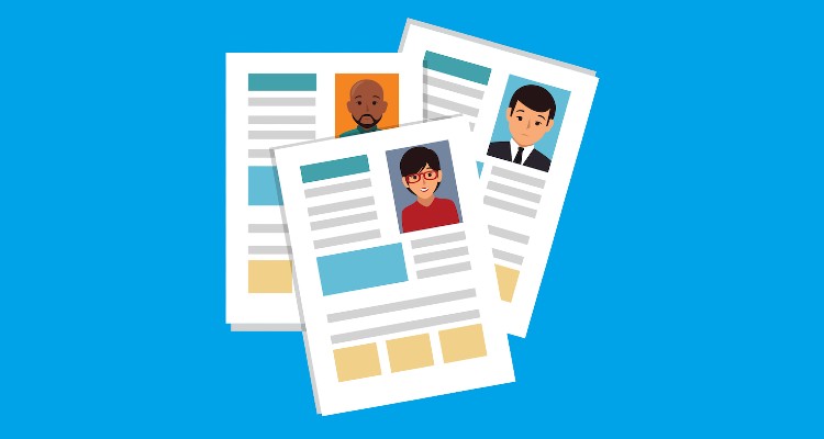 CV lamaran Kerja Ilustrasi