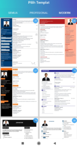 Aplikasi Membuat CV di Hp