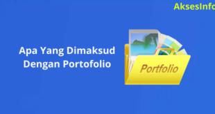 Apa itu Portofolio
