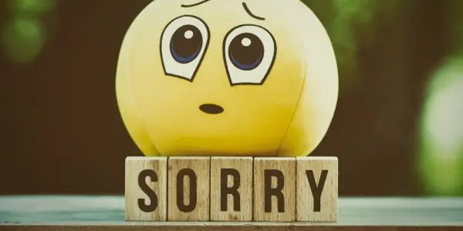 Ilustrasi Maaf atas penolakan 