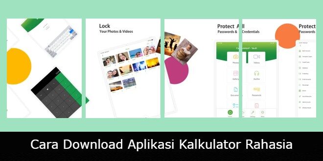 Cover Akses Info Cara Download Aplikasi Kalkulator Rahasia