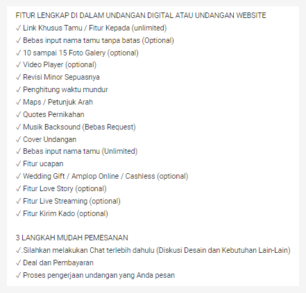 Deskripsi Produk di Shopee