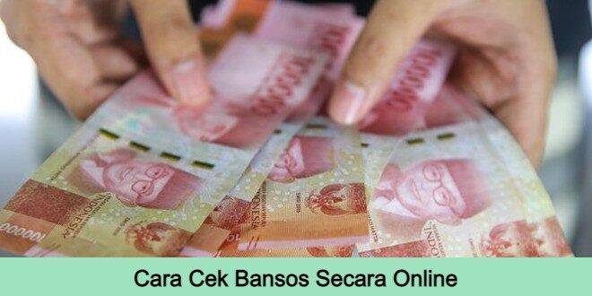 Cover Akses Info Cara Cek Bansos Online