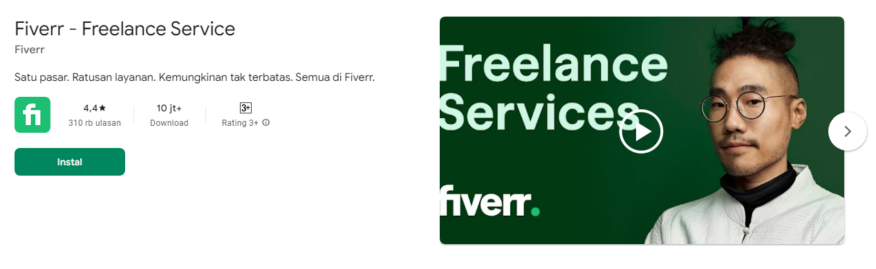 Aplikasi Fiverr