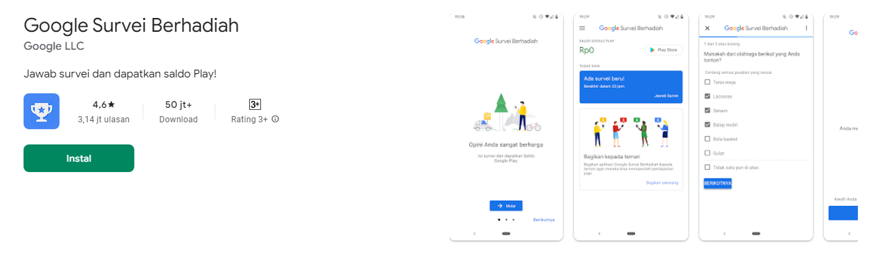 Google Opinion Rewards