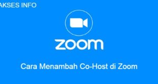 Cover Akses InfoCara Menambah Co Host di Zoom